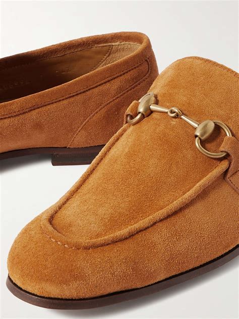 men's gucci jordaan loafers sale|Gucci suede loafers for men.